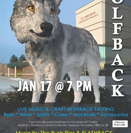PAtourism's tweet photo. Happy New Years!! 🥳🎉
Mark your calendars for Wolf Back, Jan.17 @mannartgallery!
#princealbertsk #NewYear2020 https://t.co/4qKcVrcaOh