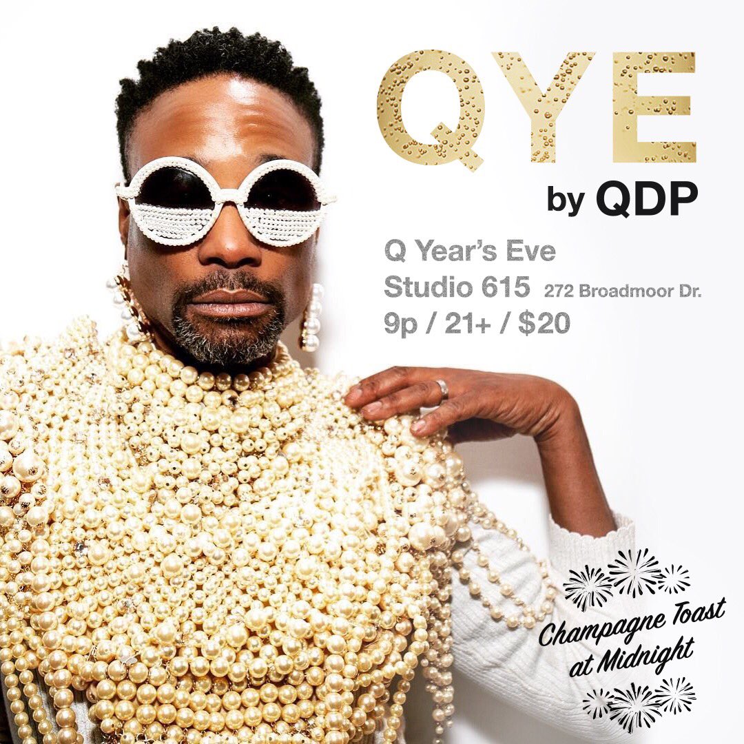 QDPnashville's tweet photo. Tonight tho! #QDP #QYE #QYE2019 🌈🥂 https://t.co/P99YywYFaa