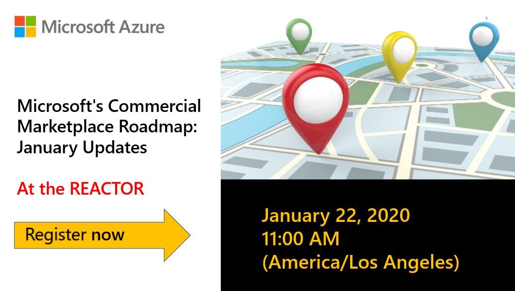 Join Commercial Marketplace Director, Ryan Storgaard, for an exciting presentation on Microsoft's recent releases and upcoming roadmap for the marketplace and get your questions answered! buff.ly/358ma8J