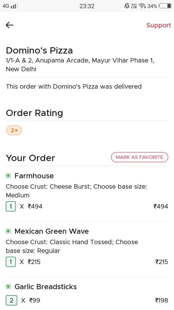 chjayant0101's tweet photo. @dominos_india #Pathetic_service
had ordered through ZOMATO app n recieved it after 1hour 30mins. My order contains 1 medium farmhouse cheese burst pizza but I recieved Medium hand tossed farmhouse pizza.I'm very much dissapointed from
@dominos 
@dominos_india 
@fssaiindia https://t.co/x14DD0V6ep