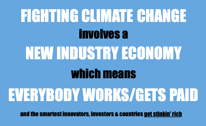 Before we'd ever heard of a  #GreenNewDeal some of us talked about how fighting the  #ClimateCrisis, rather than "costing us an arm & a leg" or "bankrupting" us, would function as an ENORMOUS stimulus program & that Canada was better suited than most to lead the world on this /77