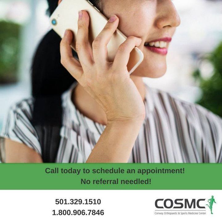 ConwayOrtho's tweet photo. You don't need a referral to see us. Call today to schedule an appointment! 501.329.1510 #conwayortho

Remember, we will be closed tomorrow for New Year's Day. #happynewyear2020 https://t.co/yIeHBRVtcr