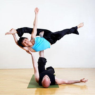Yoga poses for two, Hard yoga poses, Couples yoga poses