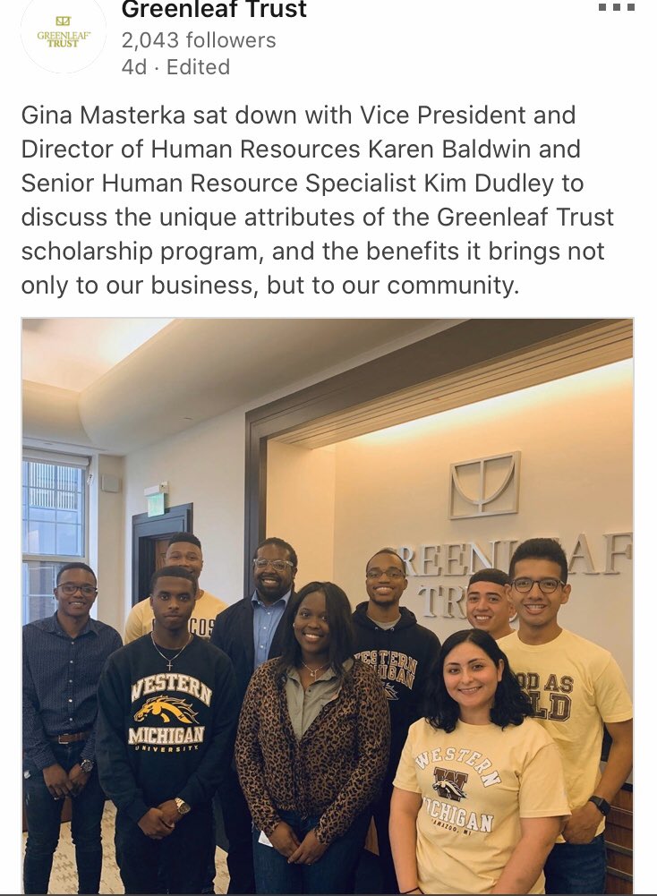 Humanex's tweet photo. Proud to be partners with such a great organization! @GreenleafTrust #hxvCommunity https://t.co/grJsQKfgcx