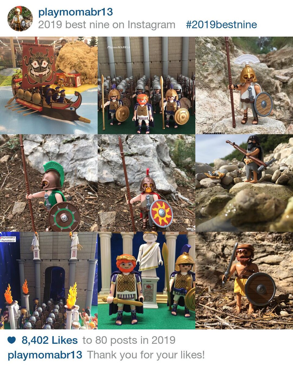 PMabr13's tweet photo. #cerrando2019 #masmegusta❤️#bestnine2019 #customs #playmobil https://t.co/NNdIwJMdxS