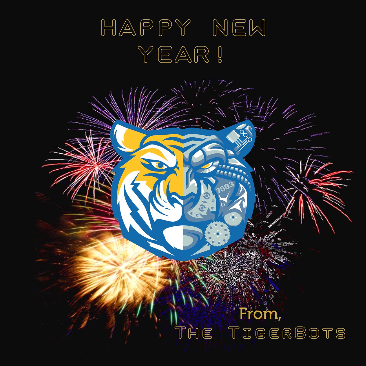 TigerBots FTC #7593 (@ndbtigerbots) on Twitter photo happy 2020! We are super proud of what we have accomplished in 2019 and are super excited to see what the new year brings us. Two goals we have is to rebuild our robot and continue our work with <a href="/firstforearth/">FIRSTforEarth</a> !
#FIRSTRISE #firstlikeagirl #ndbtigerbots #ndbtigers #FIRSTforEarth happy 2020! We are super proud of what we have accomplished in 2019 and are super excited to see what the new year brings us. Two goals we have is to rebuild our robot and continue our work with <a href="/firstforearth/">FIRSTforEarth</a> !
#FIRSTRISE #firstlikeagirl #ndbtigerbots #ndbtigers #FIRSTforEarth