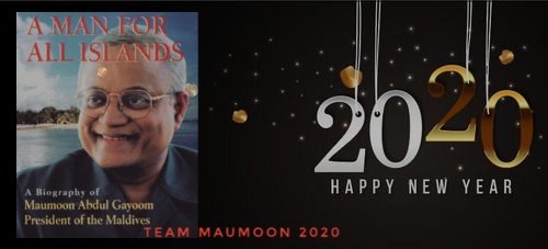 I wish all Maldivians a peaceful &amp; prosperous New Year. Happy 2020 !
#RaeesMaumoon
