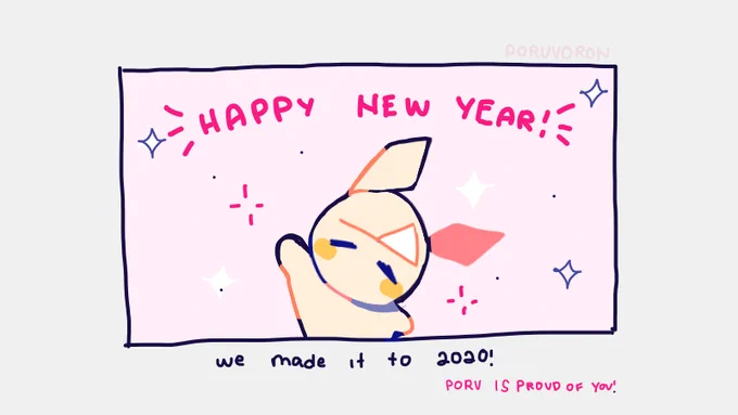 (oc) happy 2020  (' ∀ ` *) 