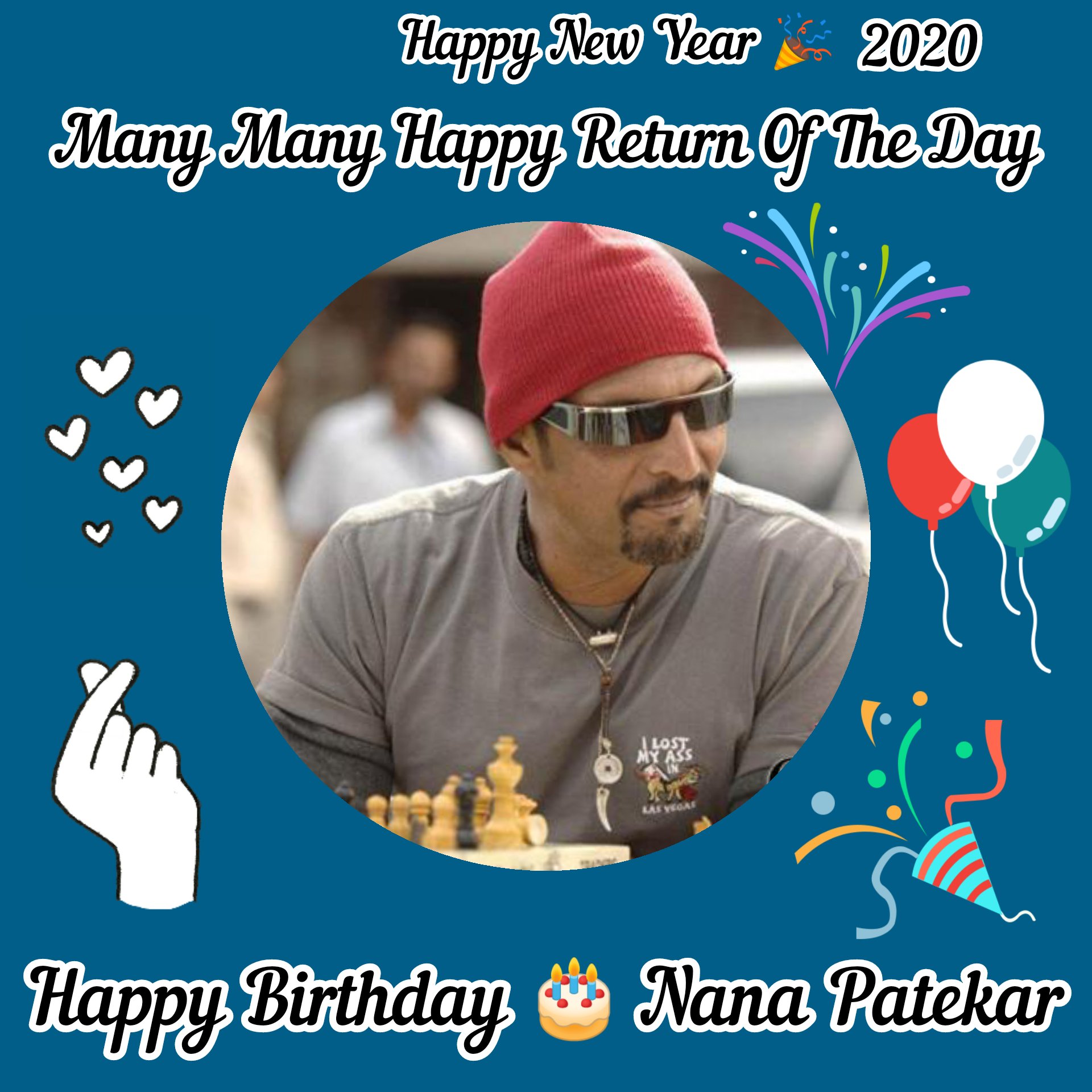   Many Many Happy Return Of The Day Happy Birthday  & Happy New year Nana ji.... 