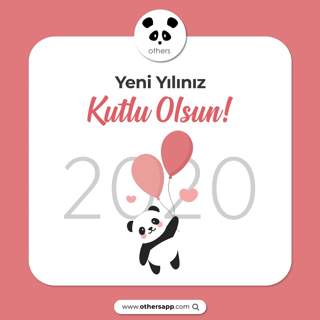 Sevdiklerinizle birlikte mutlu ve huzurlu bir yıl geçirmeniz dileğiyle! 🐼

#othersapp #others #freelance #freelancer #ekiş #kariyer #işilanı #stajyer #öğrenci #startup #girişimci #yılbaşı #mutluyıllar