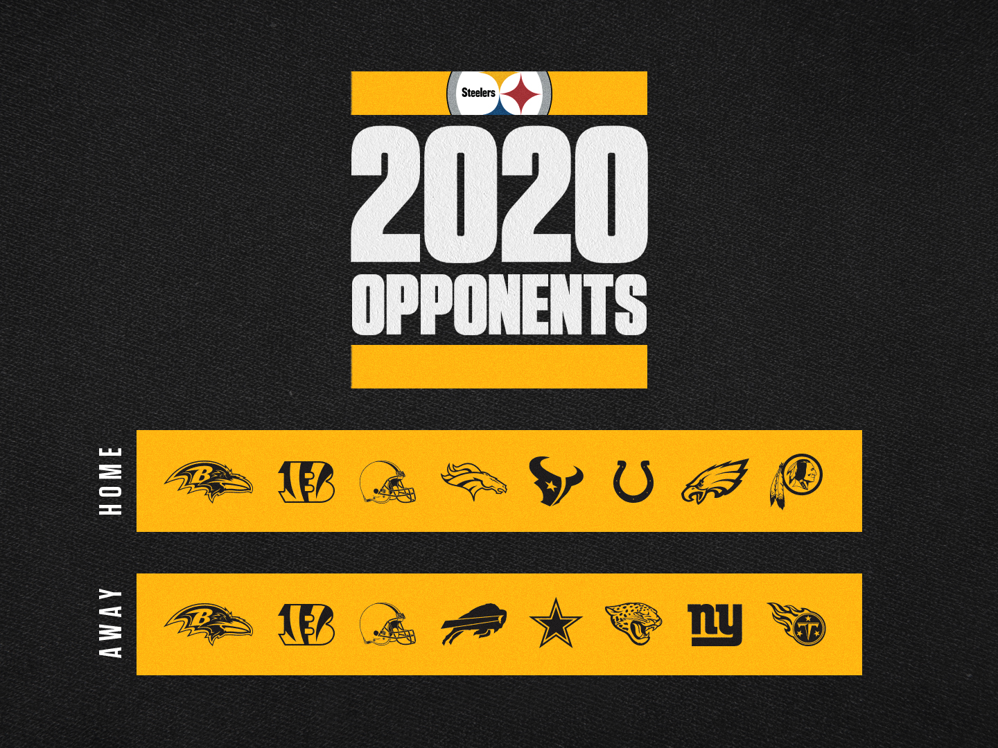 Steelers schedule sale 2020