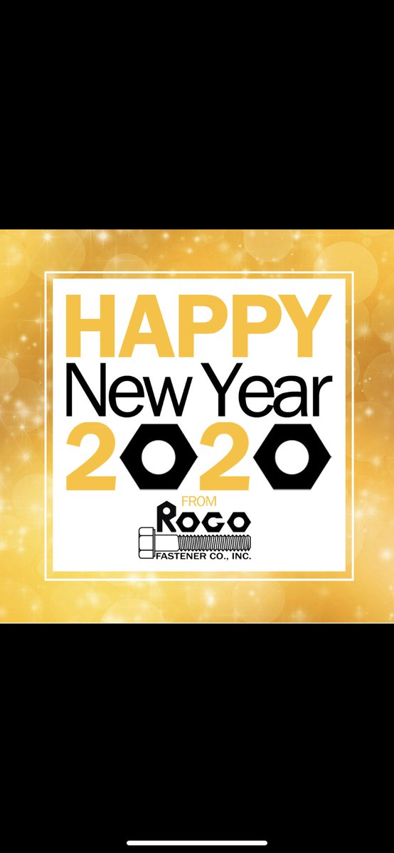 RogoFastener's tweet photo. #happynewyear2020 https://t.co/TN1qq9R3gZ