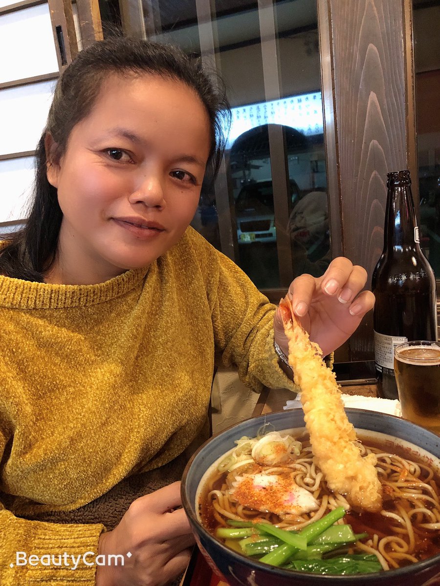 DPangjan's tweet photo. สวัสดีปีใหม่เทศกาลกินเส้นโซบะของคนญี่ปุ่น #japan #kamisu https://t.co/cpyPdEfVgd