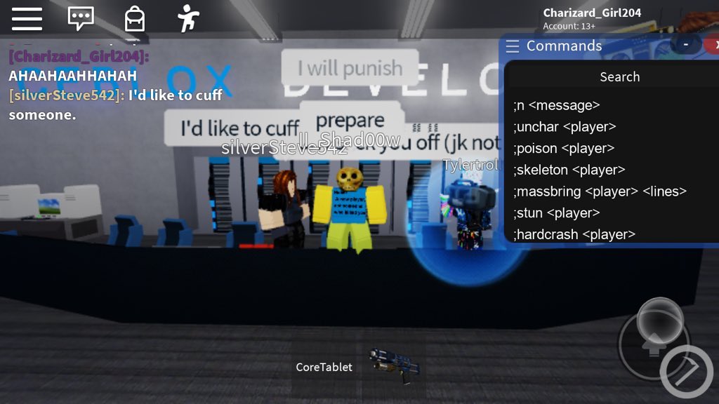 roblox punish commands