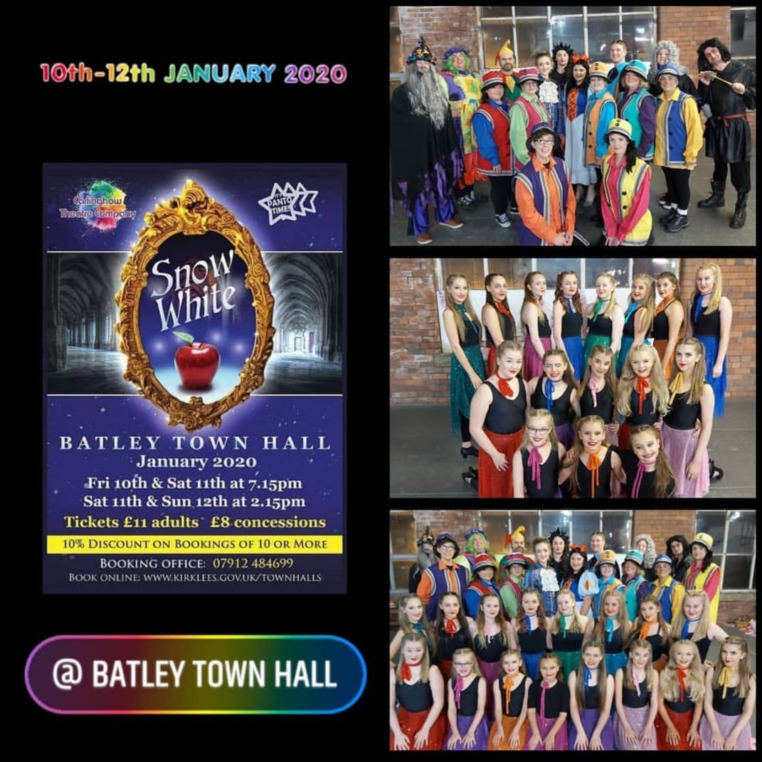 Carlinghow's tweet photo. ✨ Happy New Year from the cast of Snow White! ✨ Here’s to making 2020 a fantastic year! Kick off the year as you mean to go on, with lots of fun and laughs! Jan 10-12 2020
Tickets available at;
https://t.co/nAxWfPNvdt https://t.co/x2e0d3xrBU