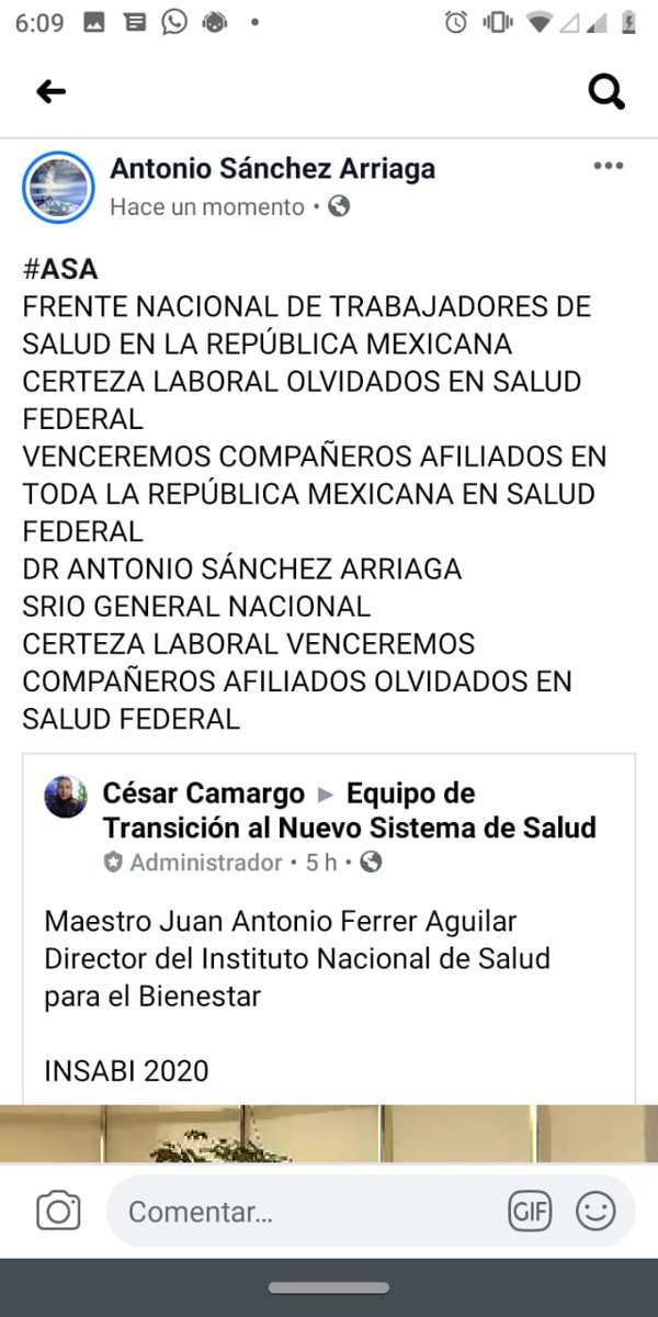 equipo_nuevo's tweet photo. El ETNSS les reitera que no pertenecemos a ningún tipo de organización sindical, solo somos un grupo de trabajadores que luchan en defensa de la continuidad laboral de todos y cada uno de los trabajadores que pertenecemos a los #REPSS @Seguro_Popular @SSalud_mx @DGPLADES #INSABI https://t.co/V6mh5abUm8