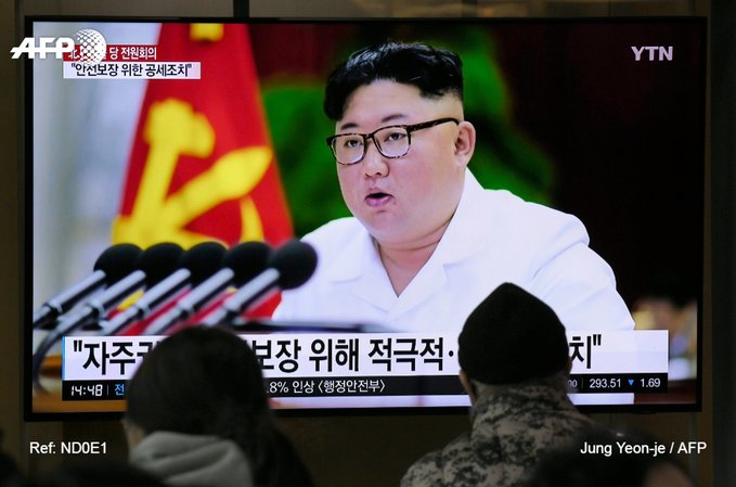 incidente_el's tweet photo. #EiFiltro Kim Jong Un dice que el mundo será testigo de una nueva arma estratégica. https://t.co/J15E3zkNWe