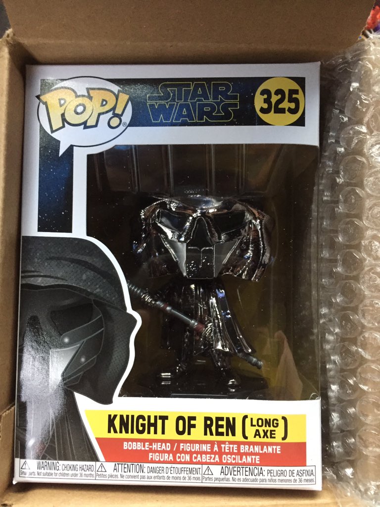 holochronicles's tweet photo. Ok @ATGcast I see your smugglers bounty and raise you an EE chrome knight of Ren. #thefirstofsix https://t.co/it20kkIkfY