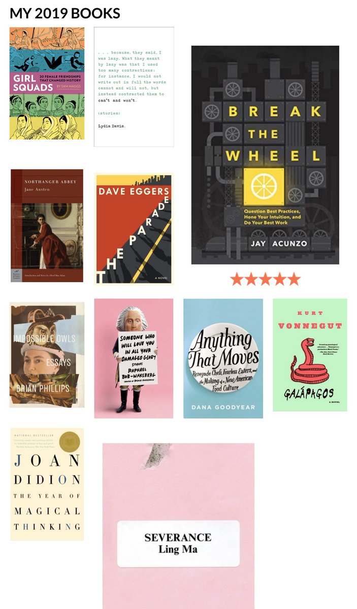 mandibleCLE's tweet photo. I could be bummed that I didn’t meet my @goodreads challenge this year but the books I did read were outstanding. Impossible Owls takes the cake! #2019inbooks #booklovers https://t.co/UfQDMY1EQI