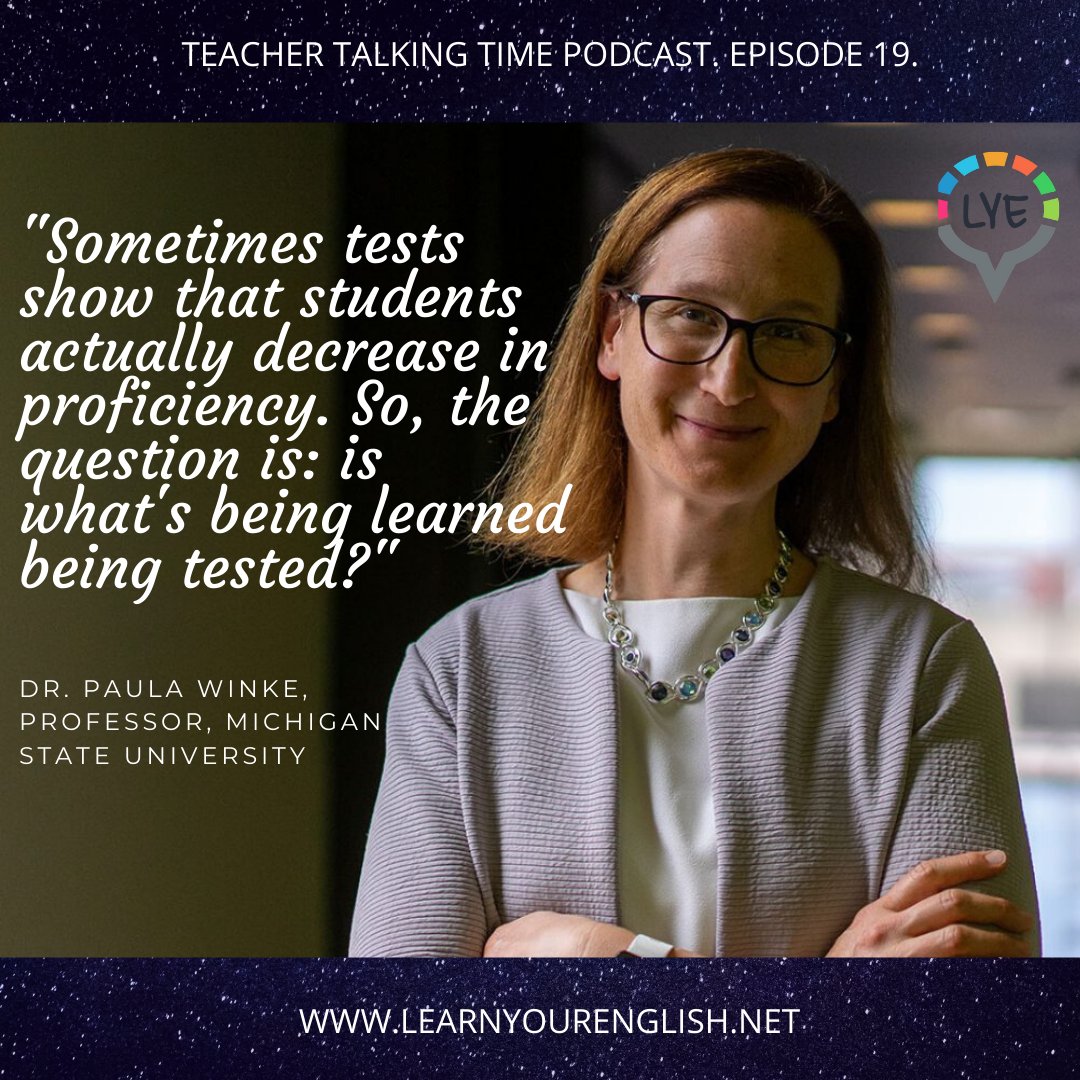 TTTthepodcast's tweet photo. As #2019 comes to an end, we're pleased to share our top 5 #podcast episodes (by download) for the year:

5. Dr. Paula Winke
4. @MarekKiczkowiak from @TeflEquity 
3. Dr. Patsy Lightbown
2. @NeilJMcCutcheon 
1. Our inaugural episode to @LYENetwork 

Thanks so much for listening! https://t.co/uMDqiyOqoT