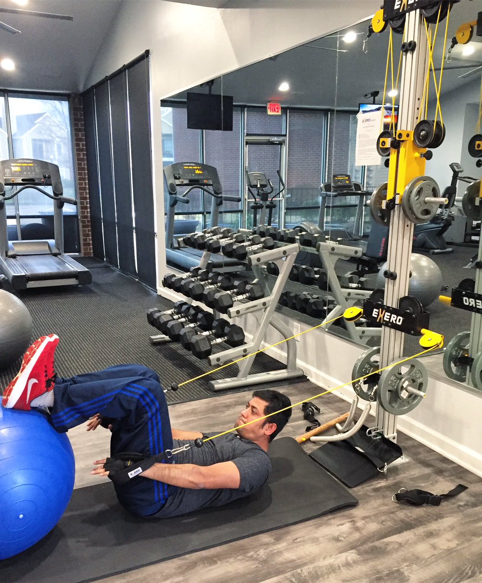 exerosystem's tweet photo. Getting in those last workouts of 2019 on the ExeroSystem 💫🎊💪 #FitnessEvolved https://t.co/TR3yn7KR6b