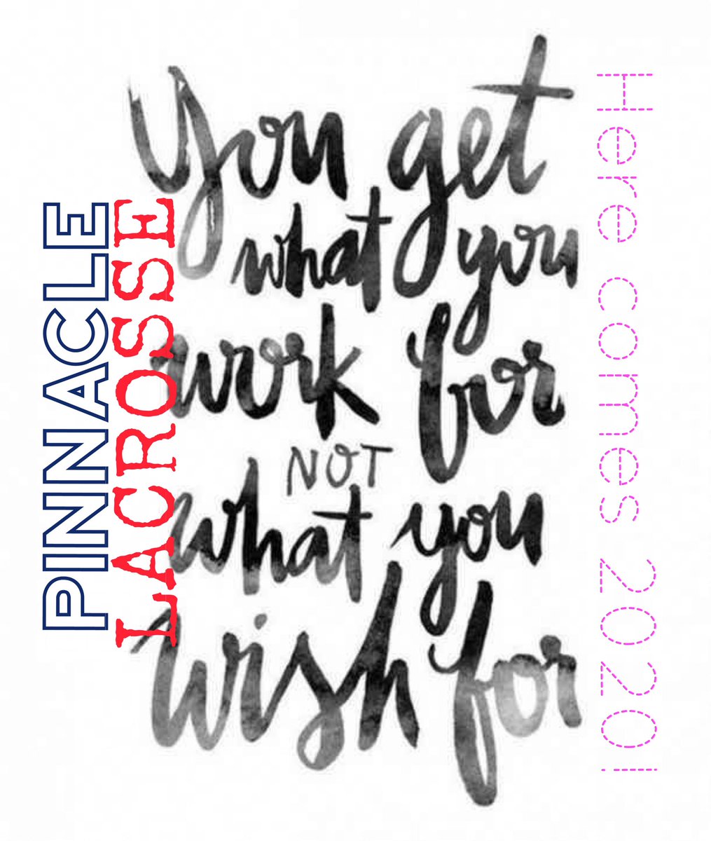 What did you do today to get better? #PinnacleLax2020