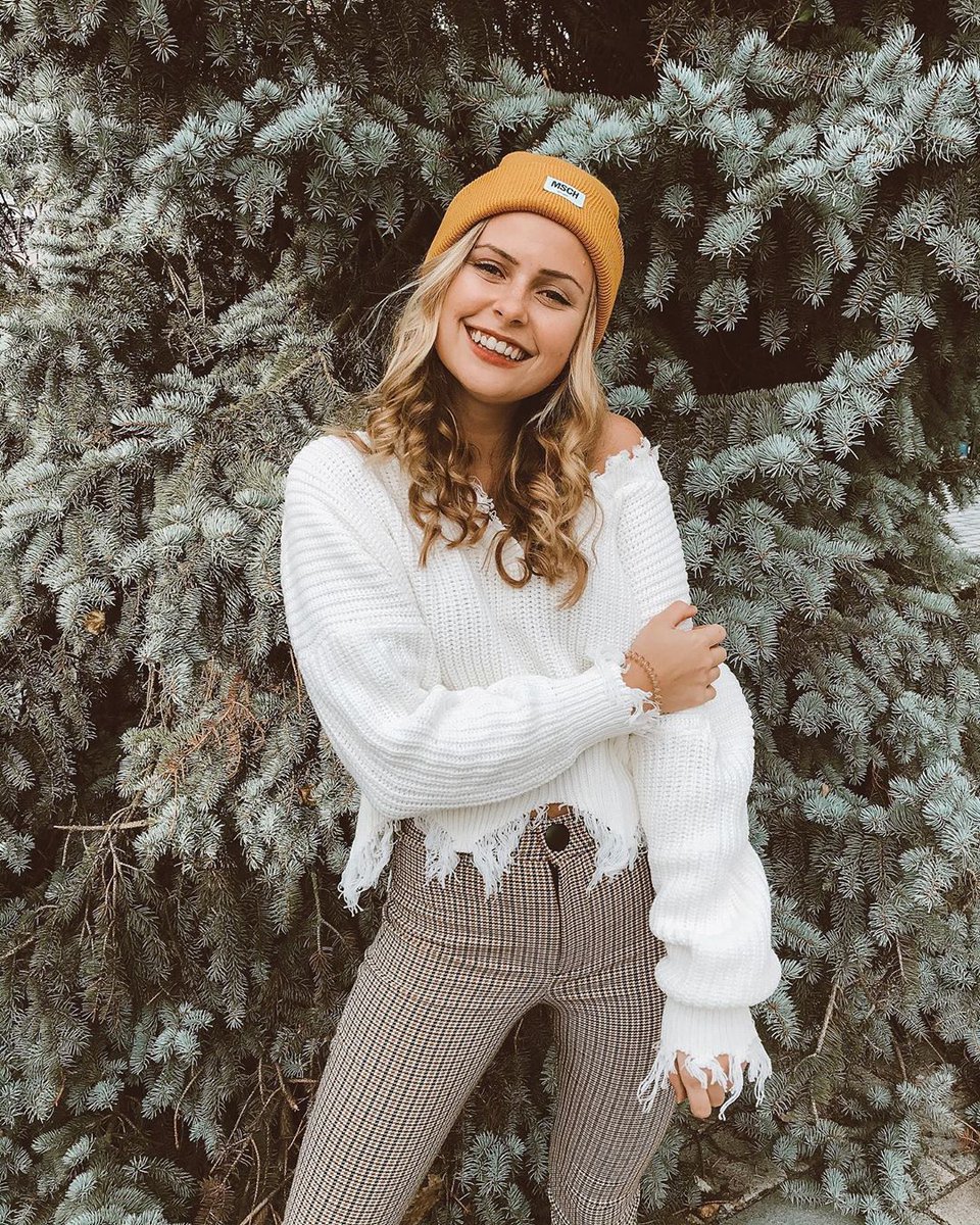 frayed trim drop shoulder sweater