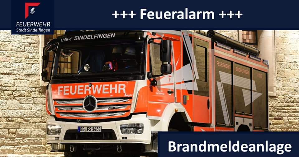 Um 20:30 Uhr wurden wir zu einer Ausgelöste Brandmeldeanlage in Obere Vorstadt gerufen. 
Als Auslösegrund wurde ein technischer Defekt an einem Kleinelektrogerät festgestellt.
Die Feuerwehr musste nicht tätig werden.
#BMA
#Feuerwehr 
#FeuerwehrSindelfingen