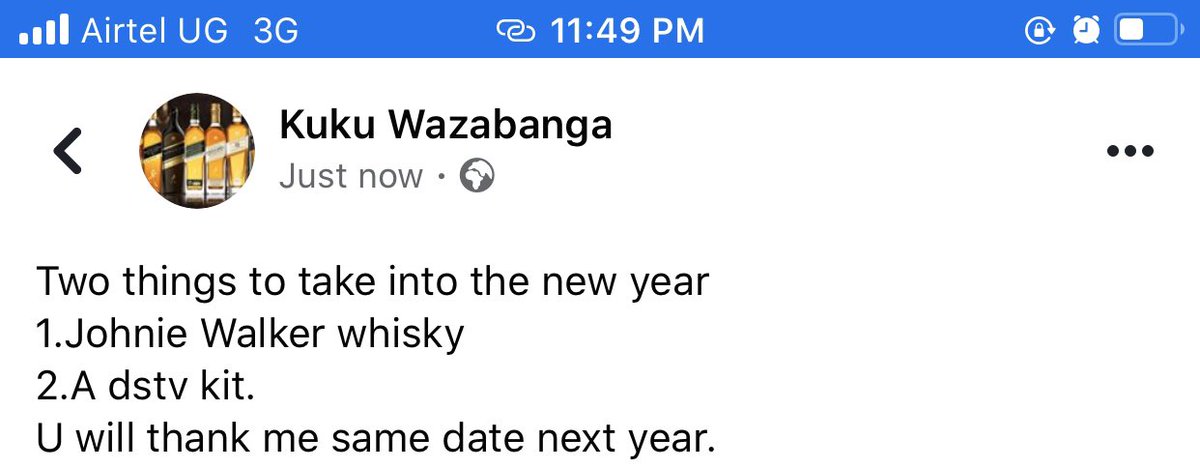 Kasuku256's tweet photo. Happy new year.
@DStvUganda
#KeepwalkingUg. https://t.co/HMiatEhAyR