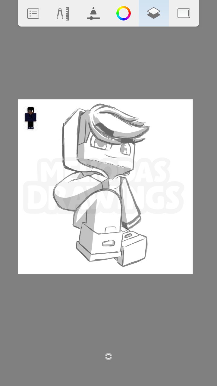 nego.art - ON on X: Novo Desenho ! Cartoon Minecraft 3D ! para  @SophosGames de @NinJaArtzOfc feito no celular RTs and FAVs !   / X