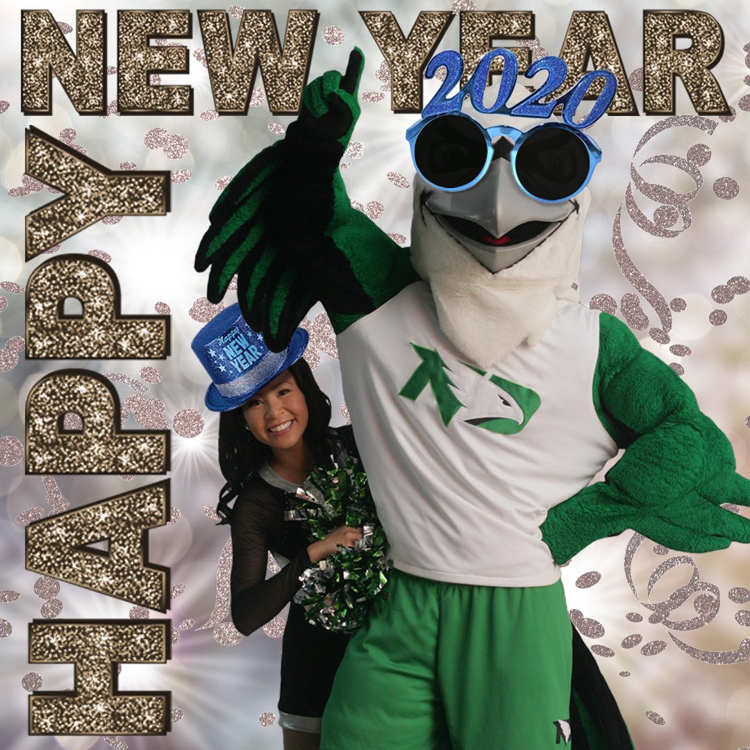 From all of us to you, Happy New Year! #2020 #fightinghawks #UNDproud