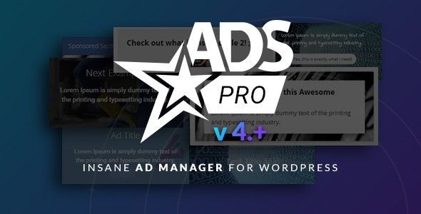 storexcenter's tweet photo. Ads Pro Plugin - Multi-Purpose WordPress Adve: https://t.co/iEAimQIrWM https://t.co/ysKTe6AEkk