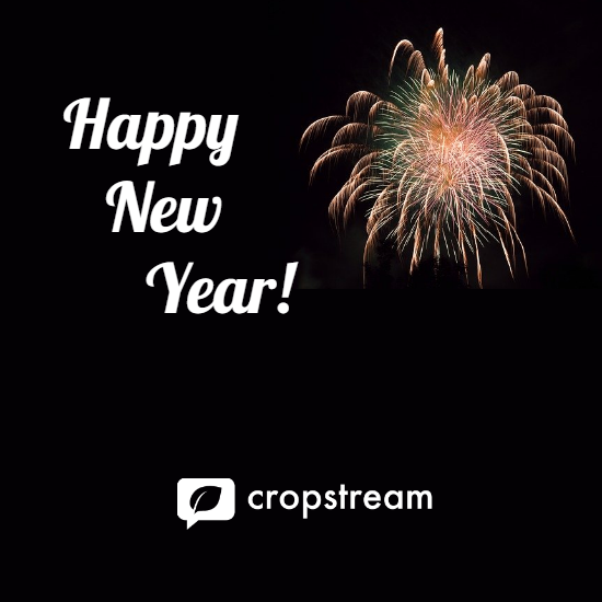 Cropstream's tweet photo. The Cropstream offices will be closed Jan 1
Wishing you all the best in 2020! https://t.co/YRZjmVakwg