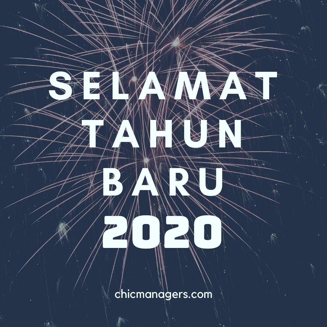 chicmanagers's tweet photo. Selamat Tahun Baru, Ladies! Semoga tahun ini menjadi tahun yang baik untuk kita semua ya! :) #chicmanagers #womenempoweroneanother https://t.co/ggDhMJ4tV4