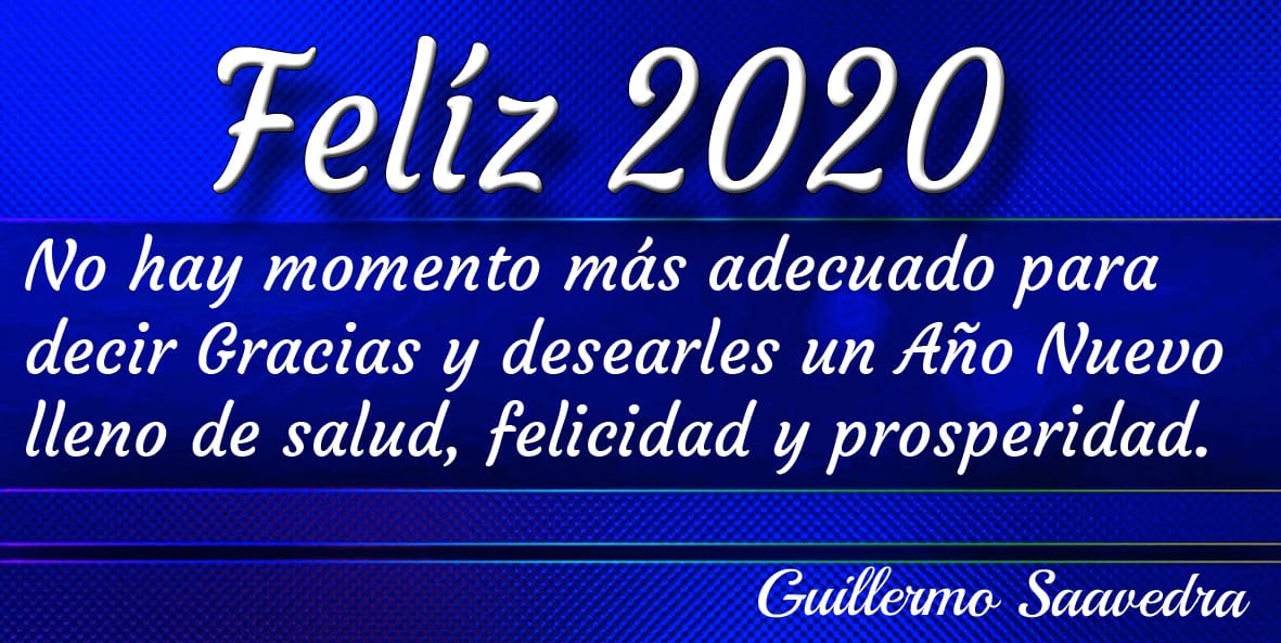 Féliz  2020 🥂🍾💙💙💙
