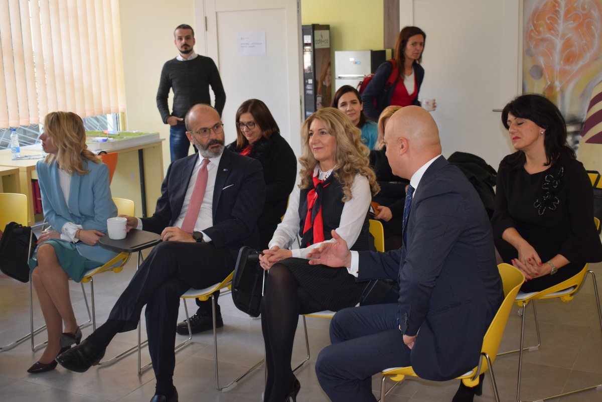 ProfStefanovic's tweet photo. It was a pleasure and honor to host EU Ambassador to Serbia Mr. @FabriziSem at Science and Technology Park Cacak and present the #SMEsDigital project.
#digitaltransformation https://t.co/3xrKqbAeCo
