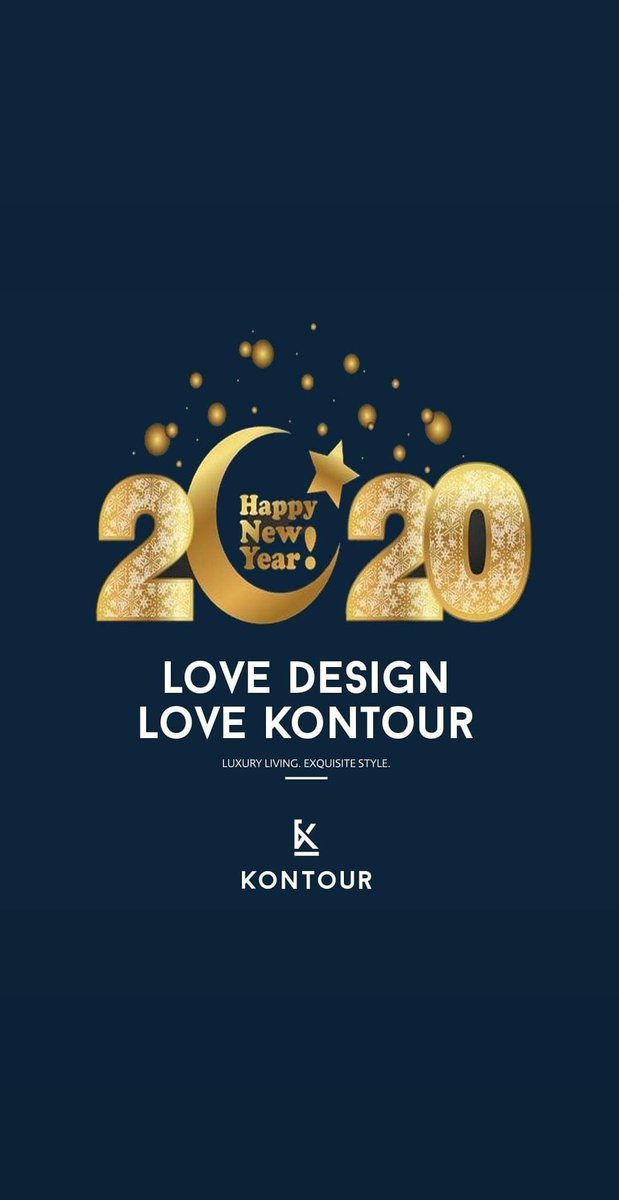 KontourLtd's tweet photo. Happy New Year to one and all 🤗
☆
☆
☆
#lovedesign #lovekontour #happynewyear #2020NewYear https://t.co/I6Z0JTkVbB