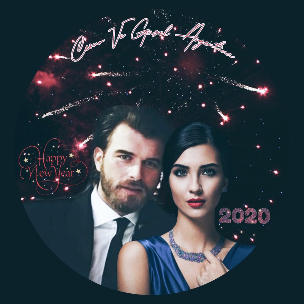 CesurVeGuzelArg's tweet photo. Ya es Año Nuevo en Turquía, les deseamos a todos un feliz año. Gracias por la compañía diaria y difusión.

¡Por más momentos juntos!

FIN DE AÑO CON CESUH #Cesur #KivançTatlituğ #TubaBüyüküstün #cesurvegüzel #yeniyılınızkutluolsun #Feliz2020 #HappyNewYear #Cesur🇦🇷 https://t.co/MXPZAgCTwu