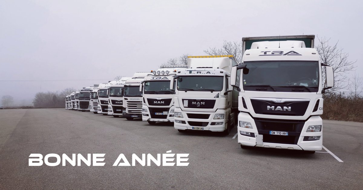 trAlsace's tweet photo. Bonne Année à tous 🎉

Des nouveautés et innovations arrivent chez TRA en 2020. 
Nous avons hâte de les partager avec vous

#tra #transport #nouvelan #innovation #reveillon #transportroutier #fret #logistique https://t.co/fPXXK42lHw