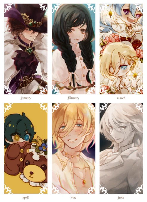 my art summary 2019 ?✨ i only have harsh words for myself, but the supports i received are a gentle reminder that every little bit of works i put in is not at all in vain ;u; cheers for more improvement in the coming year ?? 