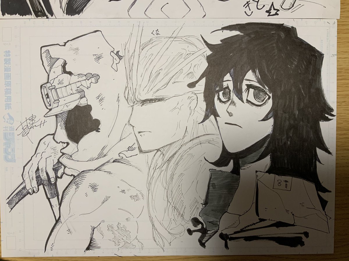 漫画仲間と集まって
絵描きました!

ふぅ!! 