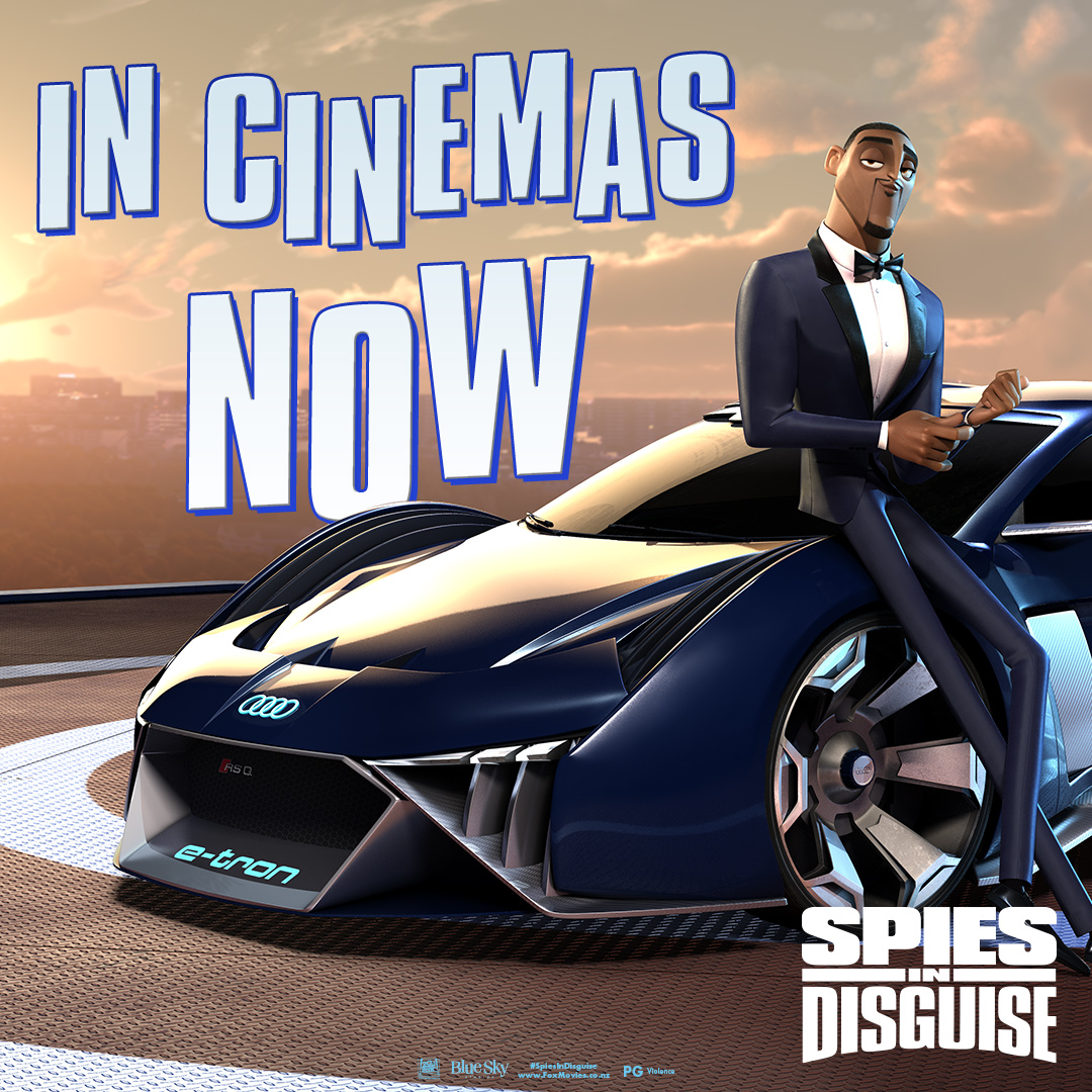 It's go time. SPIES IN DISGUISE is in cinemas now. Fun for the whole family - make it your first movie of 2020 and book your tickets today foxmovies.co.nz/spies-in-disgu…