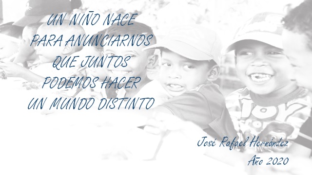 Tarjeta de Fin de Año de José Rafael Hernández