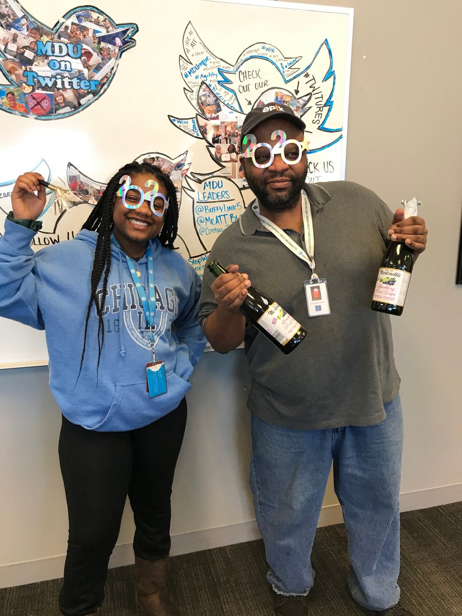 EdenPrairieMDU's tweet photo. #happyNewYear2020 #HappyNewDecade #LifeAtAtt #MDUnique #KimsKrew @mrattblove @GarretteMatthew https://t.co/I7L4X0PZof