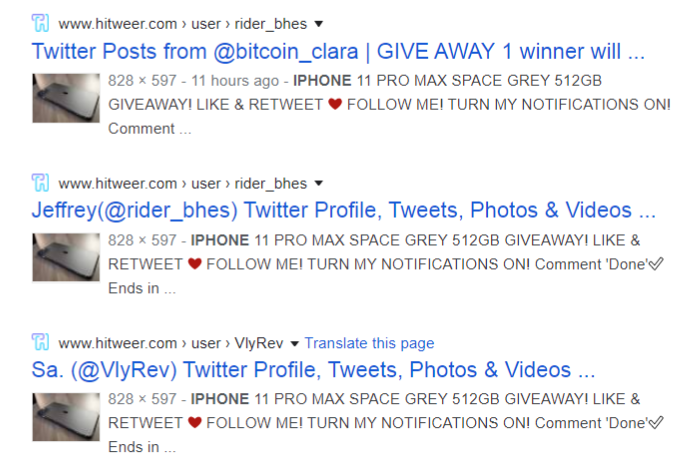 MMrDenz's tweet photo. #Fake #iPhone #GiveawayAlert @Tashaiphonegive β οΈ
Report @Tashaiphonegive β οΈ
#FakeGiveAway #FakeGiveAways #GiveAwayWinner #GiveAwayScam #FakeProfile #Scam #Scammer #iPhoneScam #ScamAlert #TwitterScam #FraudAlert #PhoneGiveaway #YIB https://t.co/wmydjA3bkS