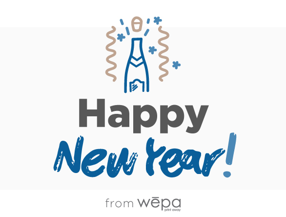 wepaprinting's tweet image. Happy New Year! Here&apos;s to a great 2020!
