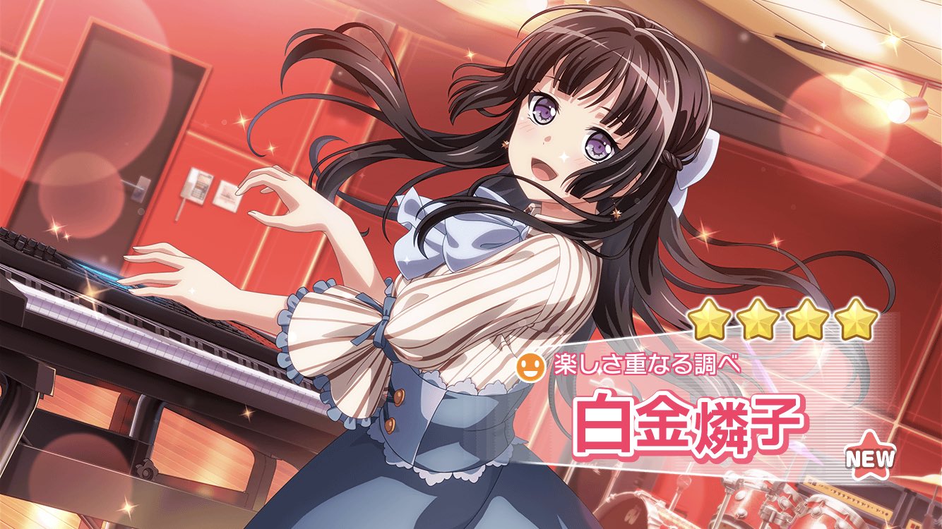 西日本ニームラ バンドリの新キャラ当たった バンドリ がるぱ 白金凛子 T Co 1sgopapic0 Twitter