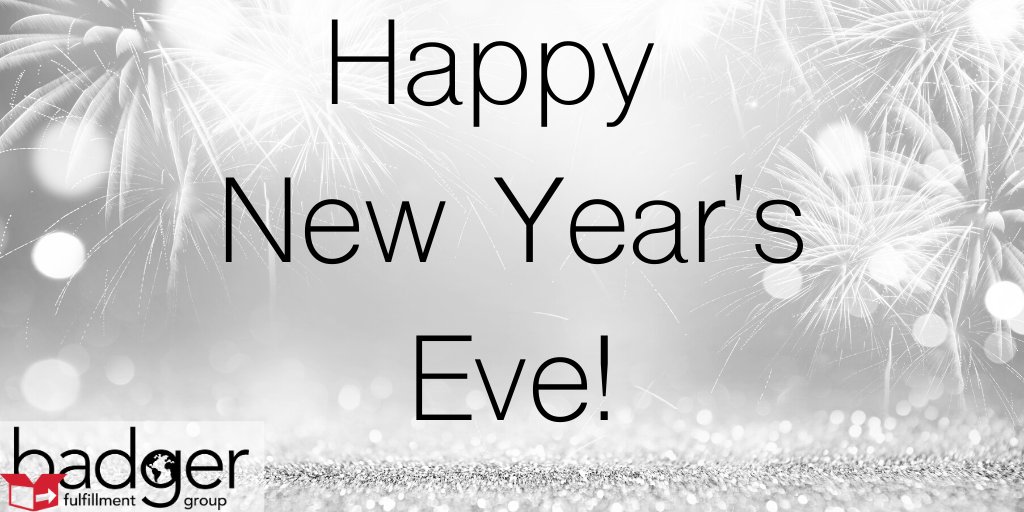 Happy New Year's Eve!🎆🎇

Have fun &amp; please be safe out there!
