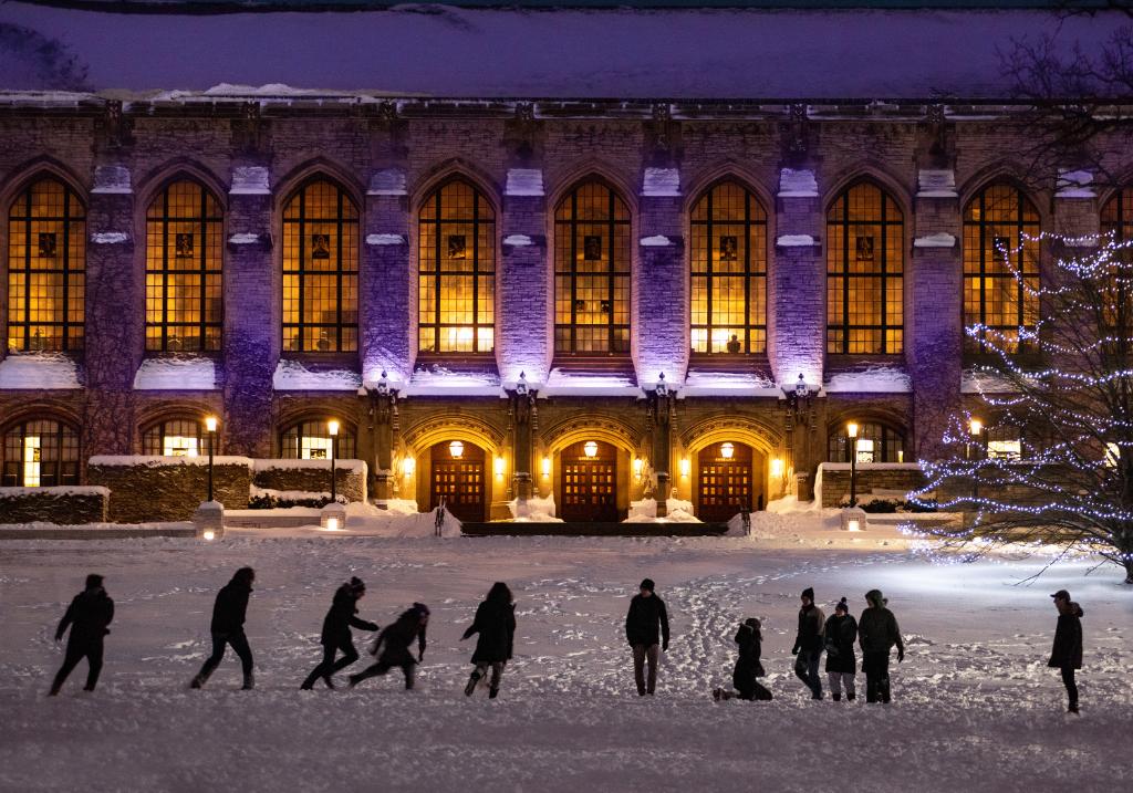 NorthwesternU's tweet photo. Happy #NYE2019 from our #Northwestern family to yours. https://t.co/pANsSYn9YO