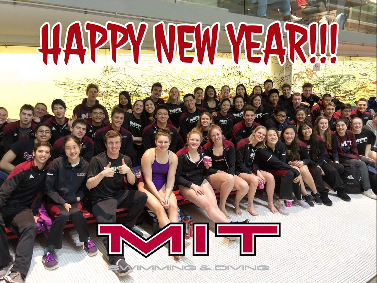 MITSwimDive's tweet photo. We can’t wait to see what 2020 will bring! #MITswimdive #HereWeGoTech #2020vision https://t.co/1qNDsTfo3p